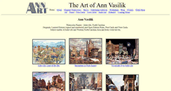 Desktop Screenshot of annart.vasilik.com